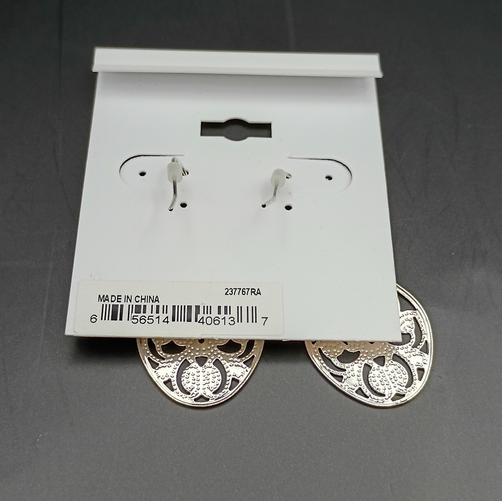 Silver Dangle Earrings For Women - Picture 2 of 2